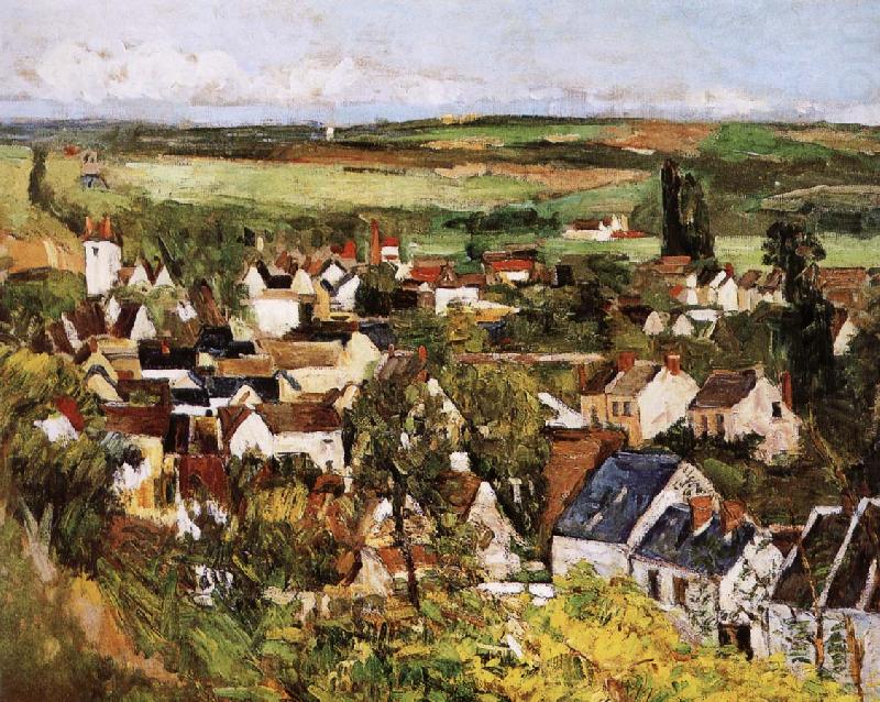 village panorama, Paul Cezanne